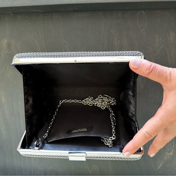 Metal Convertible Clutch - Picture 9 of 13